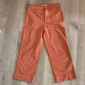 Madewell High-Waisted ankle Pants